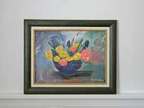 Quadro "A Cesta de Flores"