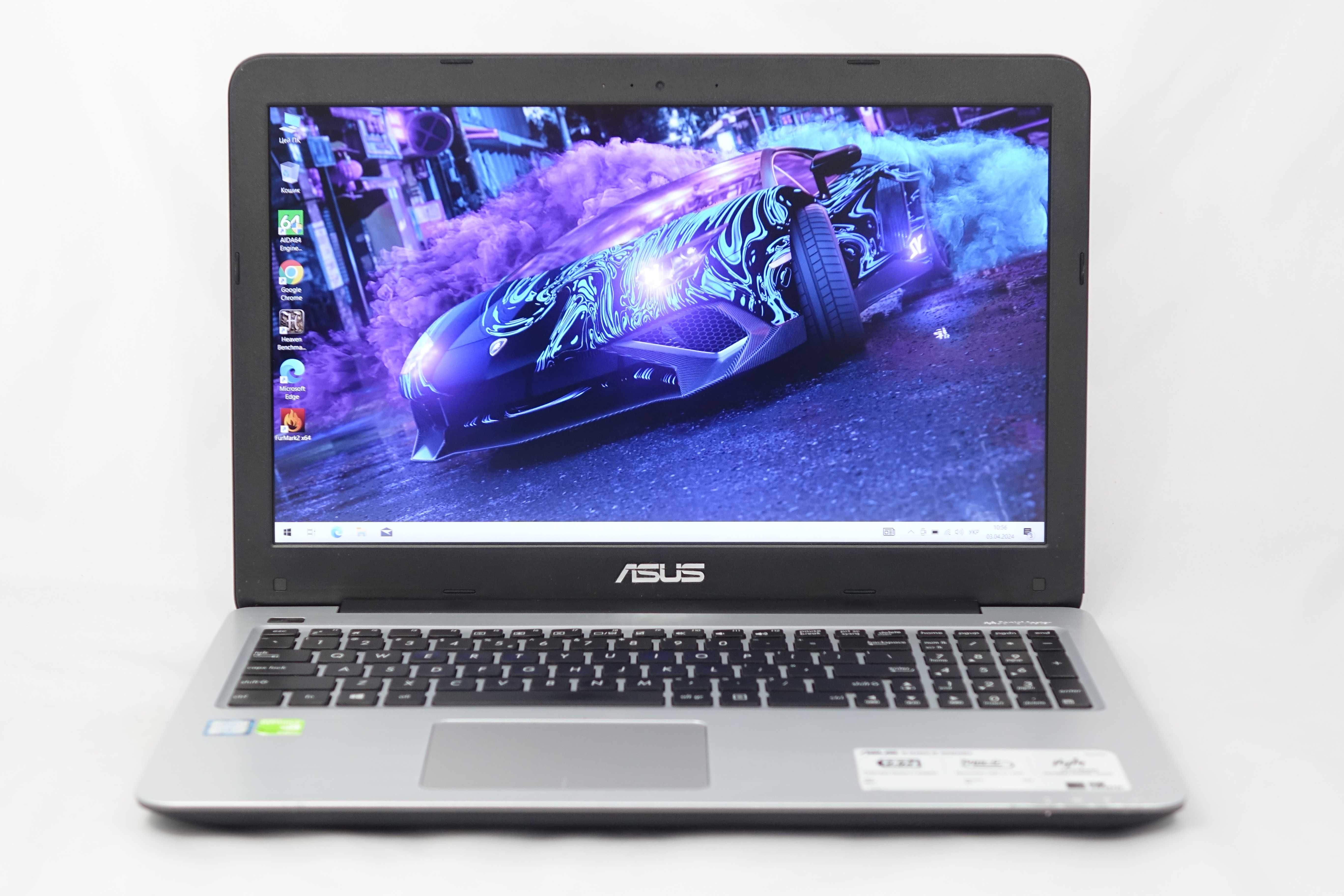 Asus R558U i5-7200U 8/256 GB SSD / 15.6" /HD 1366 *768/ GeForce 930MX