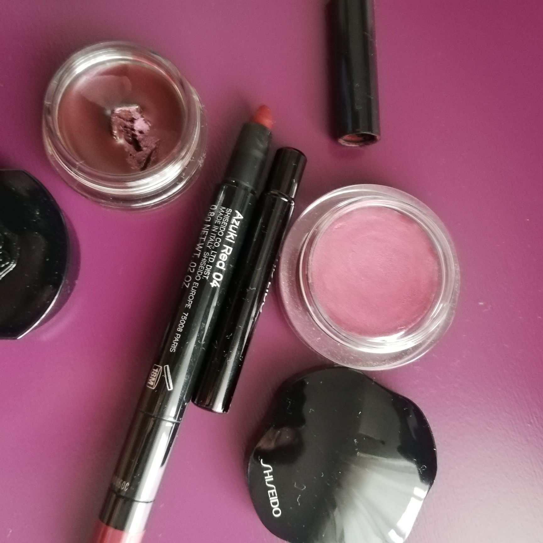 3 produtos maquilhagem olhos Shiseido