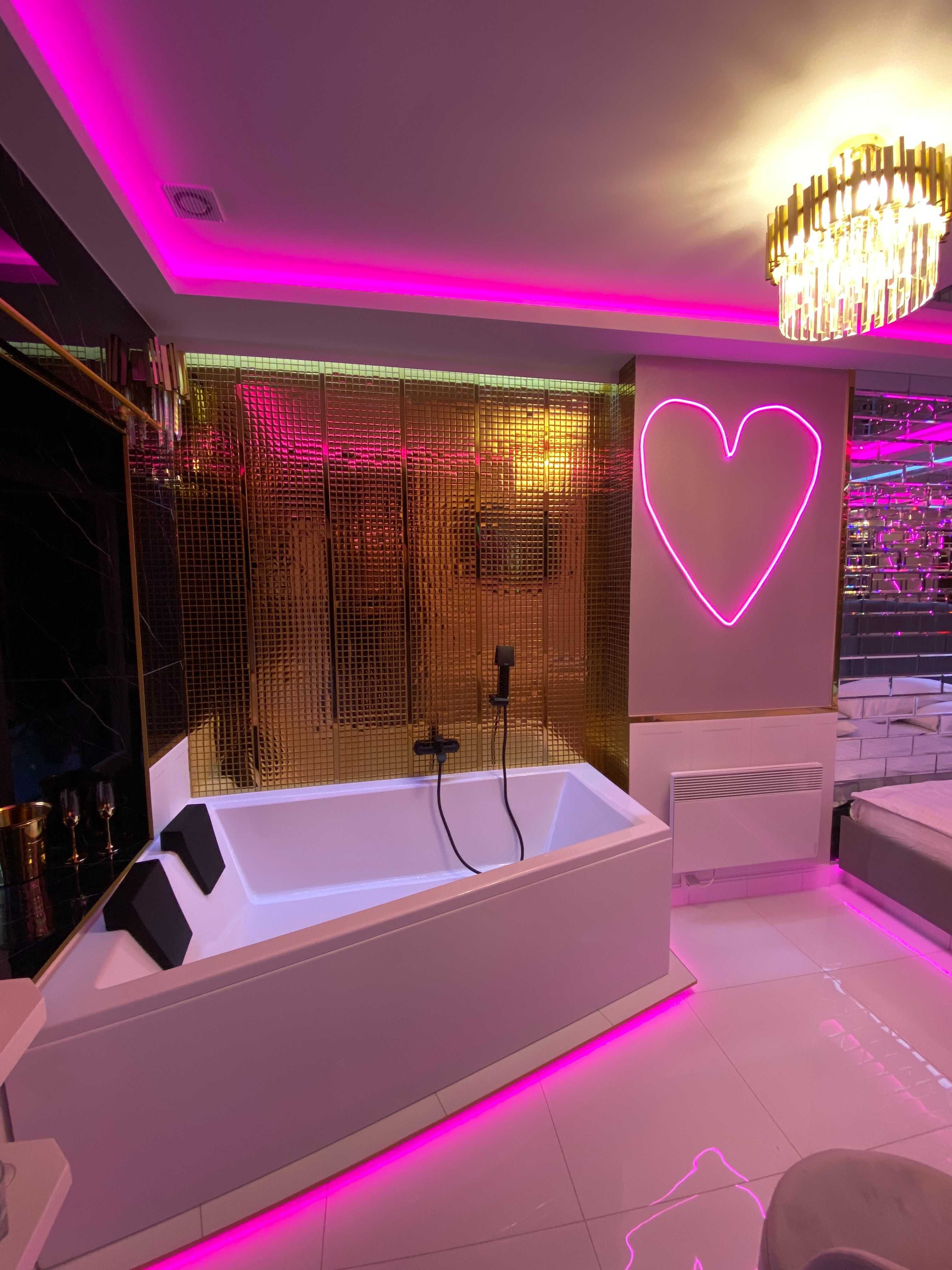 Apartament "Love Paradise" Centrum z dużą wanną dla Dwojga Gniezno