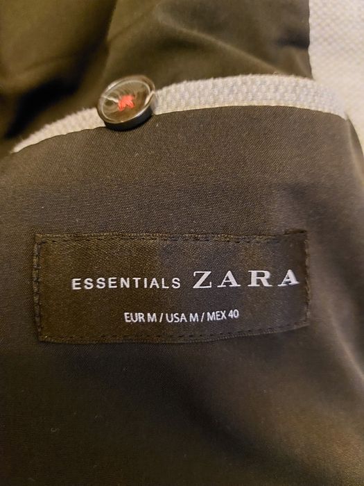 Пиджаки Zara серый и чёрный.