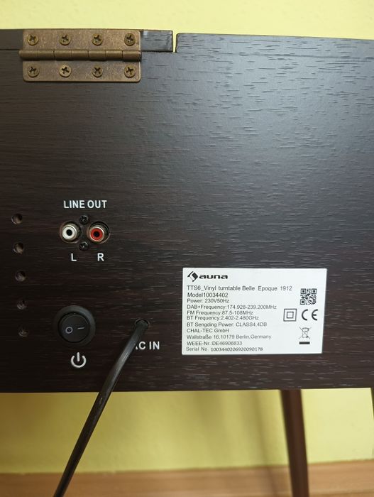 Retro gramofon auna Belle Epoque 1912