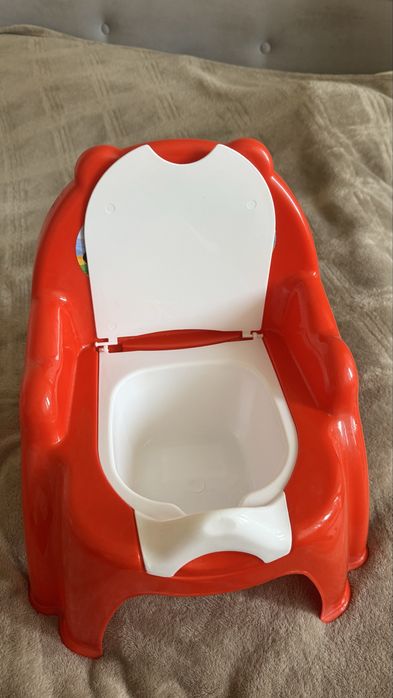 Горщик дитячий червоний горшок
