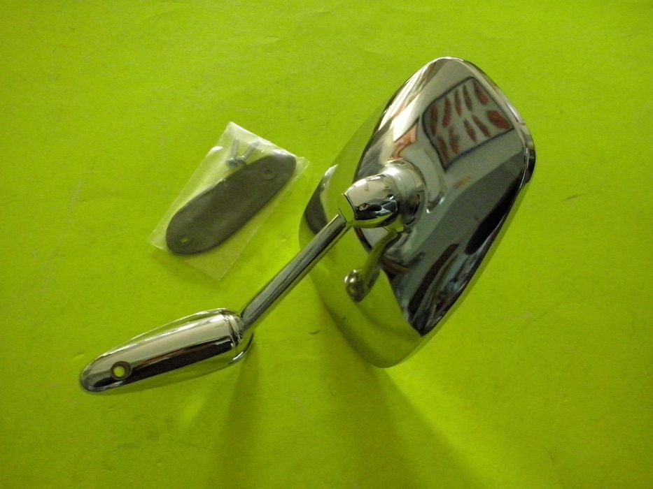 Espelhos retrovisores Peugeot 404 e 504 cromados (Novos)