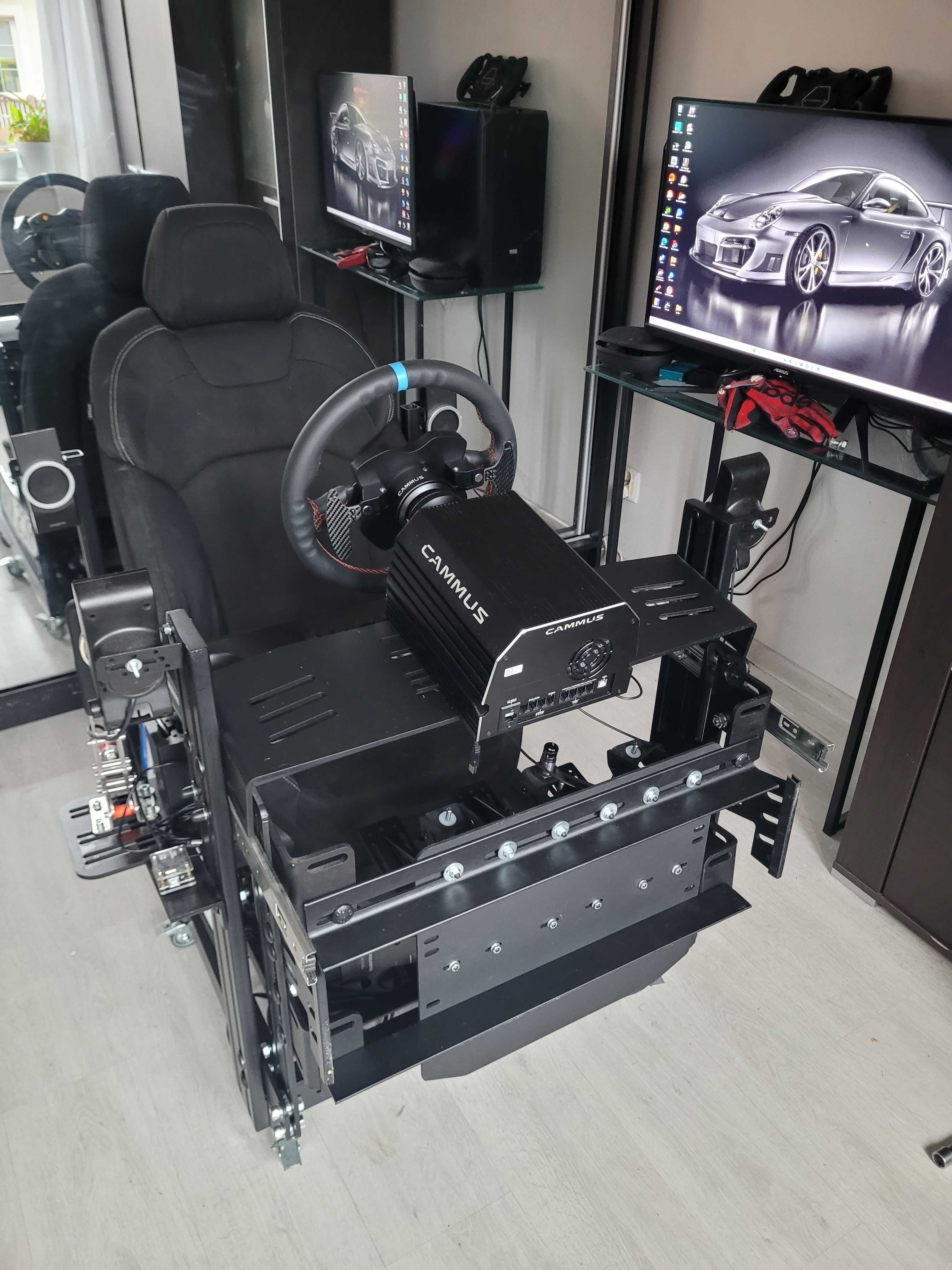 Simrig Składany stelaż, kokpit do Simracingu,  do thrustmaster fanatec