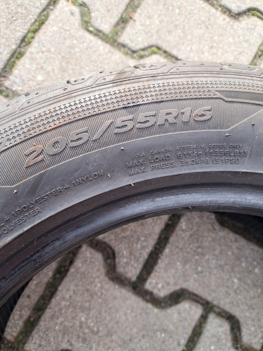 Opony letnie 4szt. Hankook 205/55R16 2021r