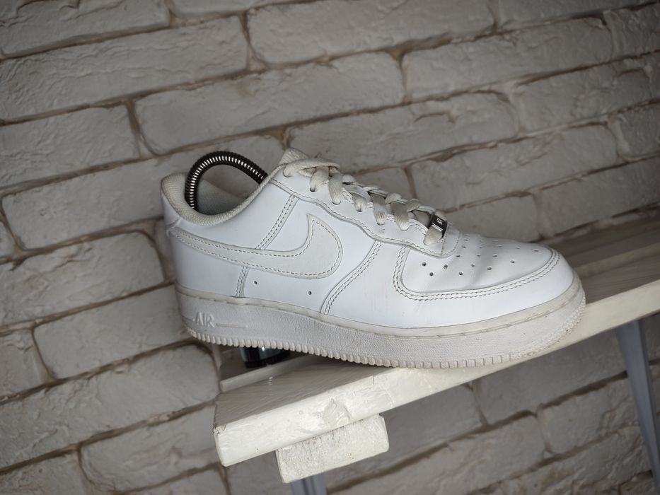 Nike air force 1 кросівки жіночі шкіряні Англія 24см