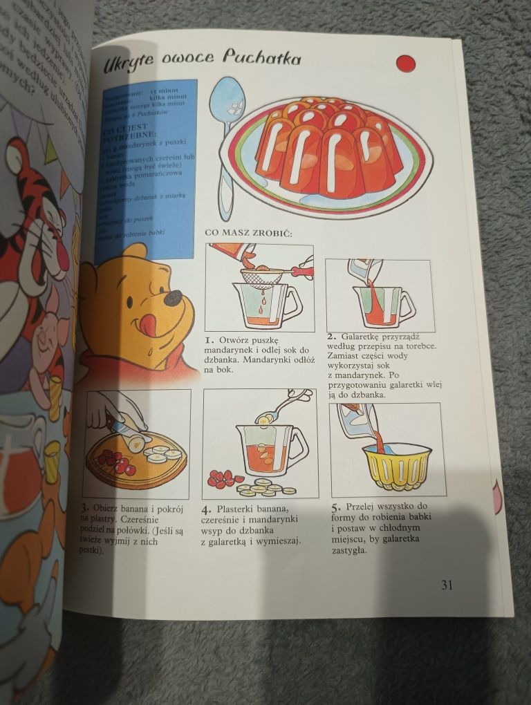 Książka kucharska Kubusia Puchatka