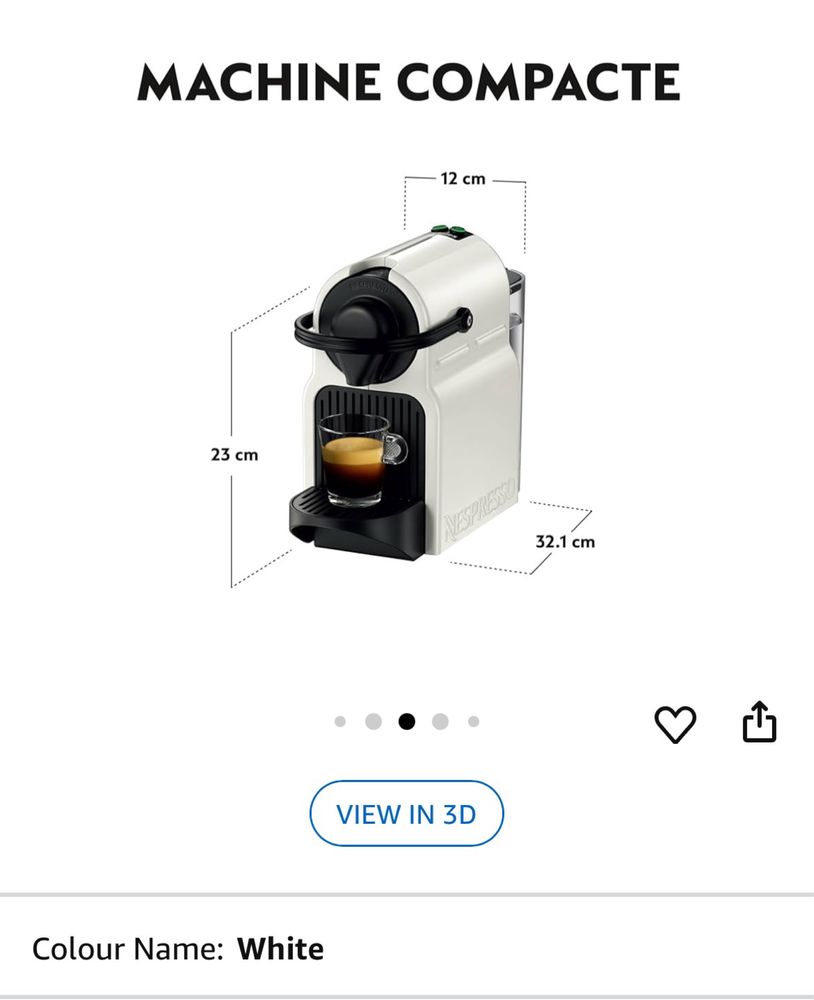 Maquina de cafe Nespresso