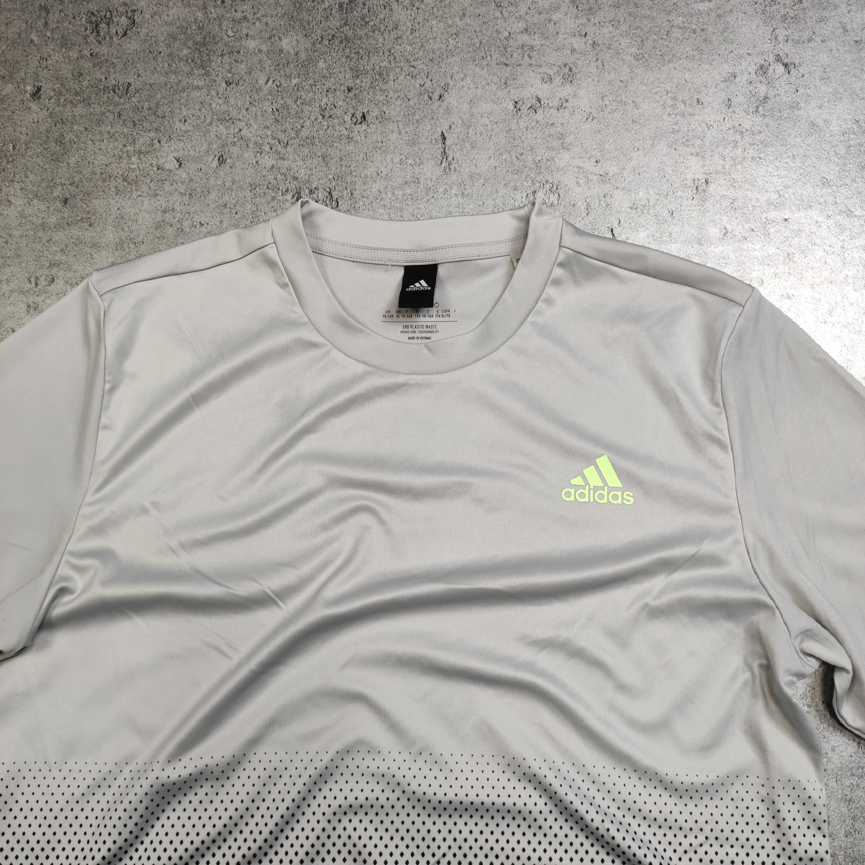 MĘSKA Koszulka Sportowa PREMIUM Siłownia Bieganie Adidas ClimaCool