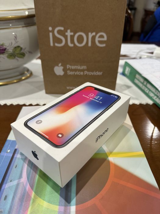Iphone x 64gb com caixa