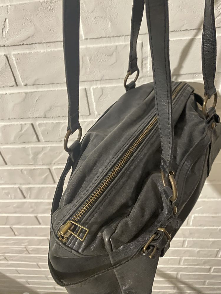 Сумка massimo dutti шкіра