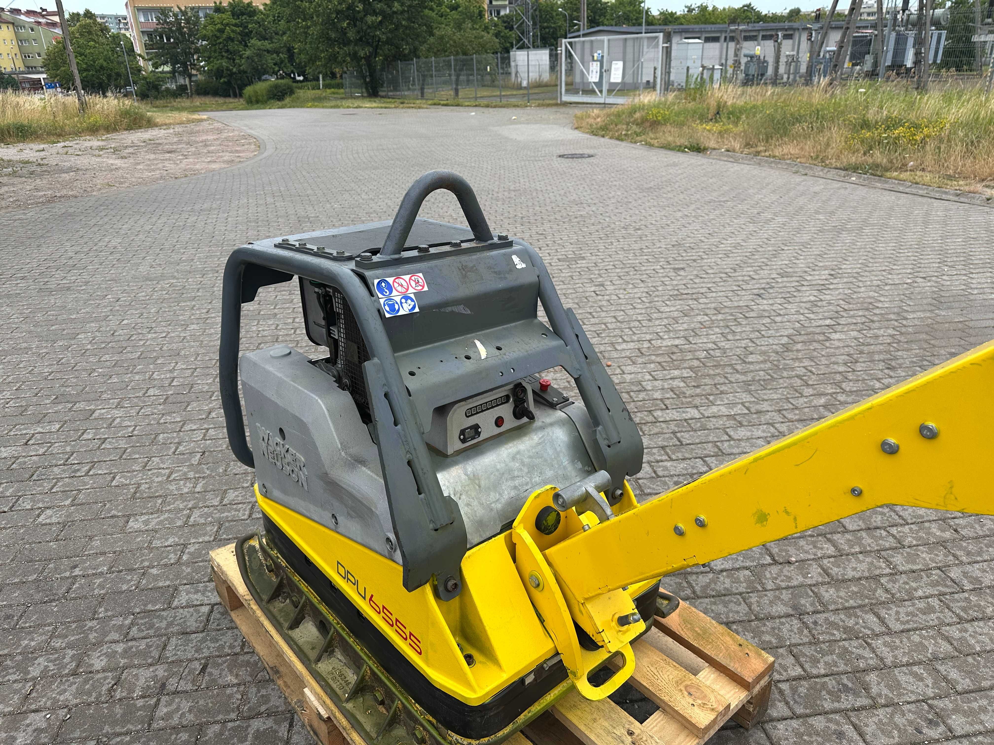 Zagęszczarka Do Gruntu Wacker DPU 6555 Czujnik Zagęszczenia Hech