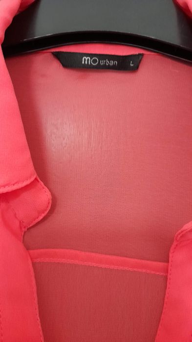 Blusa fluída coral