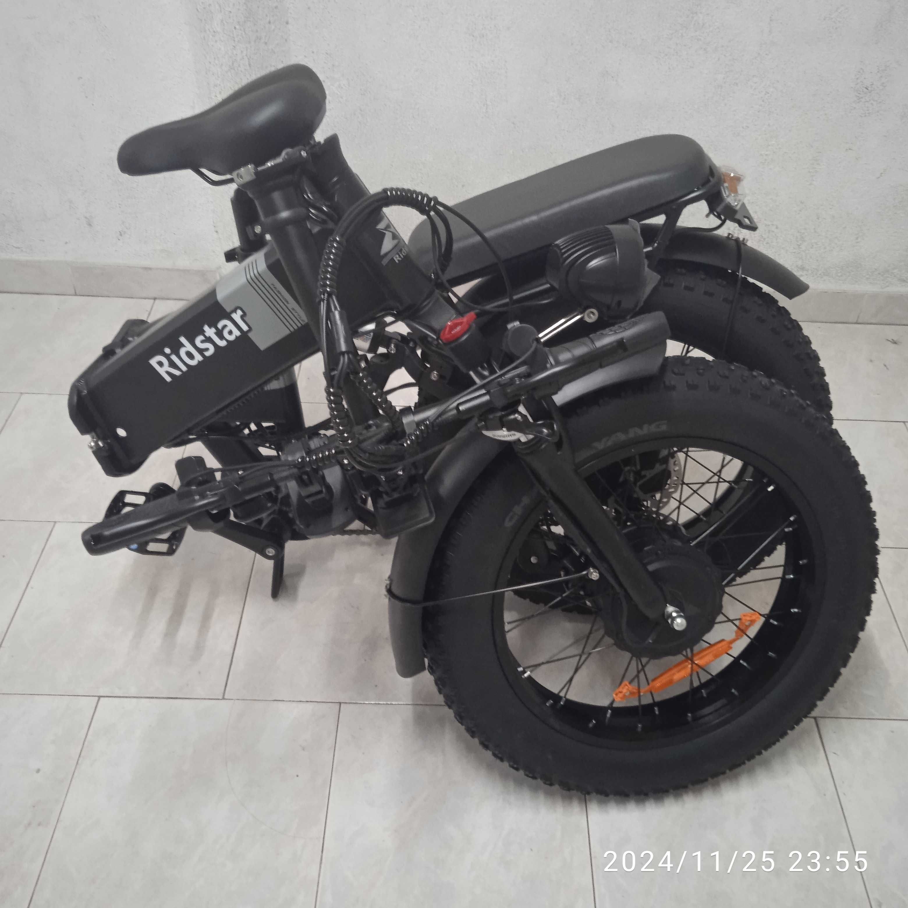 Bicicleta elétrica Nova, 2 motores, 2000 W, 23 Ah. 0 Km.