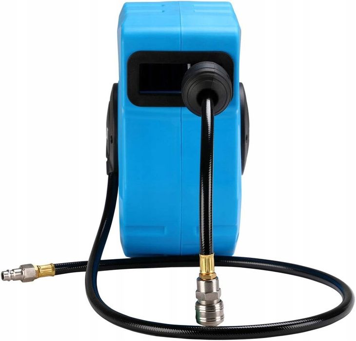 Bęben wąż ogrodowy 10m 1/4cala ścienny Bakaji