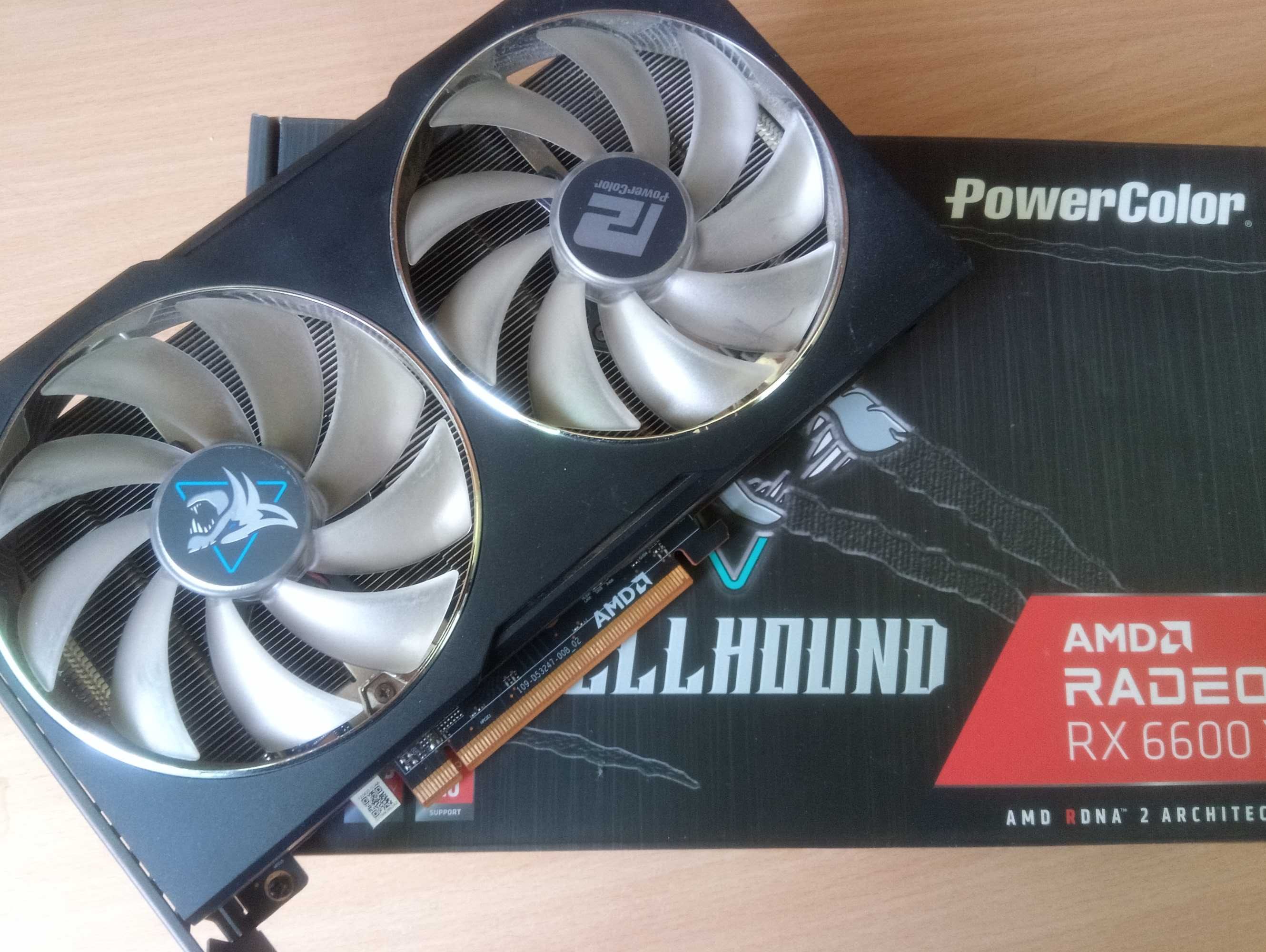 Відеокарта PowerColor AMD RADEON HELLHOUND RX6600XT