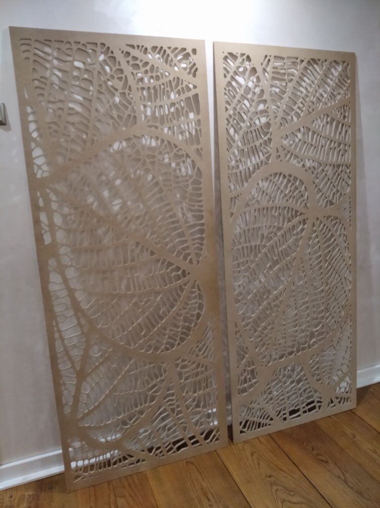 100$ Розсувні двері міжкімнатні в гардероб Решітки з МДФ ( ХДФ )