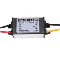 ELT022 - Conversor 24V para 12V 5A 60W