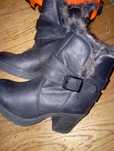 Buty zimowe na obcasie damskie F&F rozmiar 38