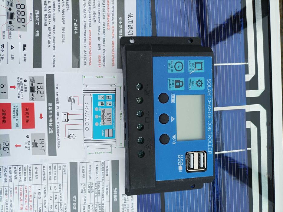 Zestaw fotowoltaiczny 12 v 115 w