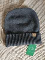 Czapka beanie wełna merino merynosa termiczna