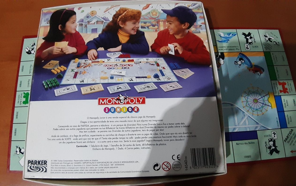 Monopoly junior dos 5 a 8 anos