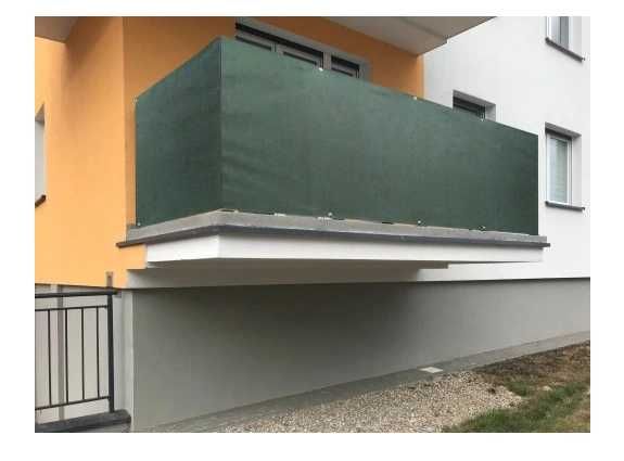 Osłona Na Balkon  1X5M Zielona MATA BALKONOWA PL