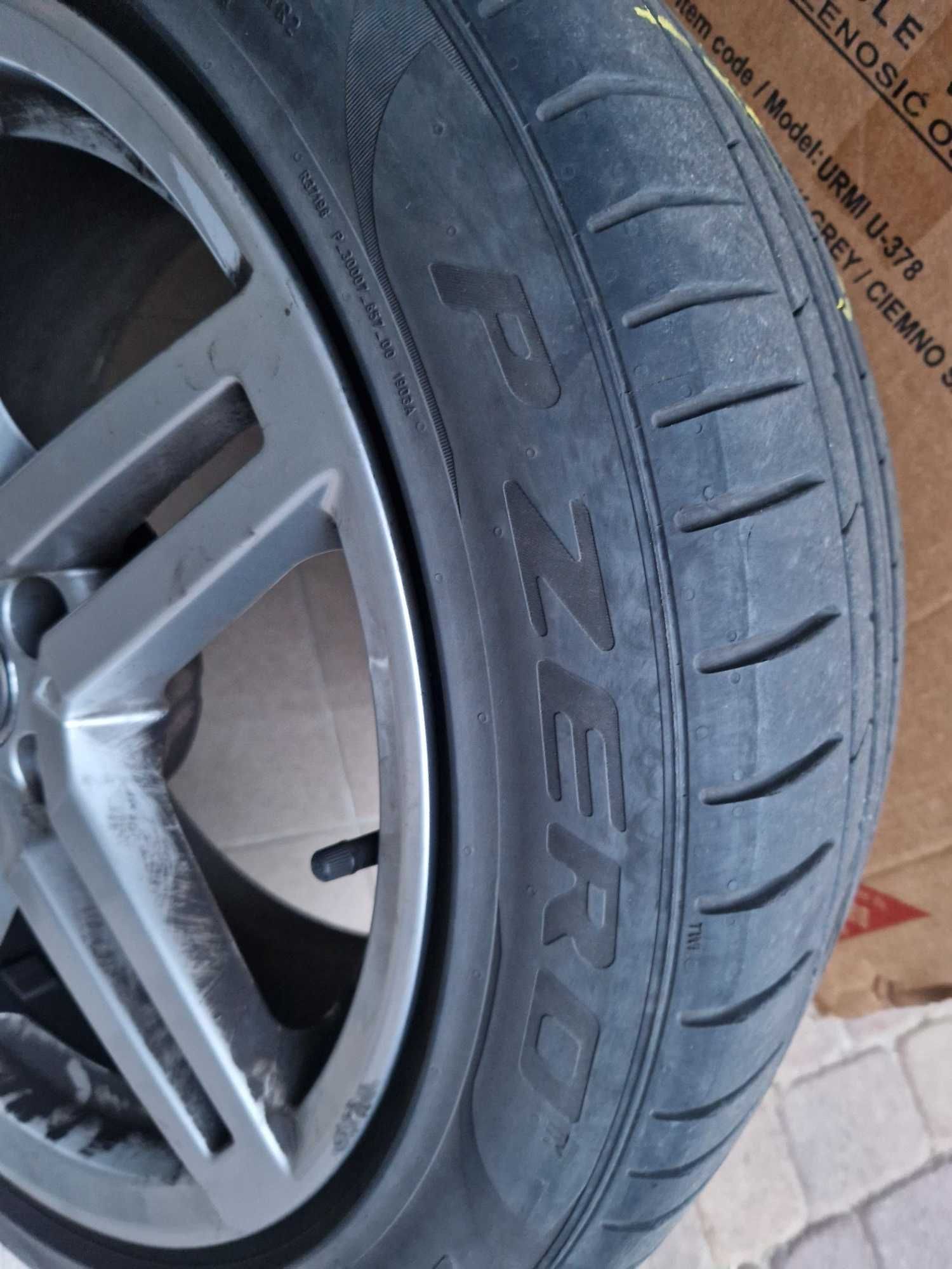 Opony Pirelli P ZERO 245/45 R18 100W 4-5 mm, komplet 4 sztuki