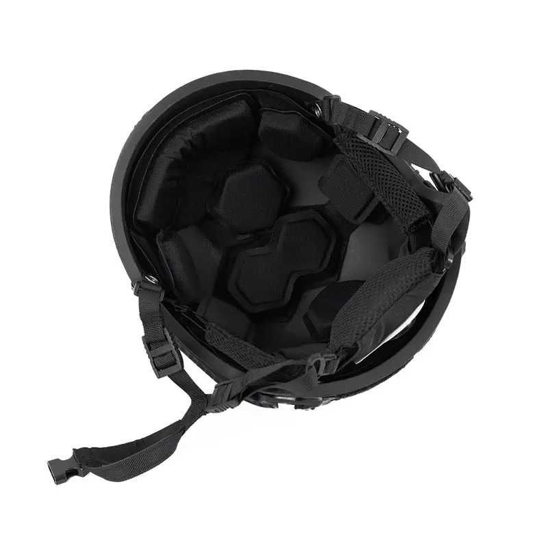 СУПЕРЛЕГКИЙ тактичний шолом Combatant SuperLITEweight 1,1 кг Чорний
