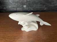 Rekin figurka porcelana biskwitowa Highbank Scotland