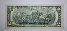USA 2 dolary 1995.  RZADKIE , NADRUK , ORYGINAŁ 100 %
