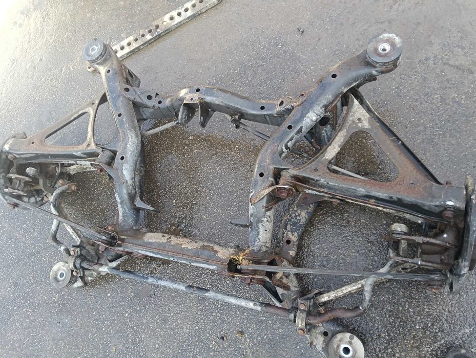 Wózek Zawieszenia Tył Sanki Audi Q7 4L kompletny Belka  Zwrotnice