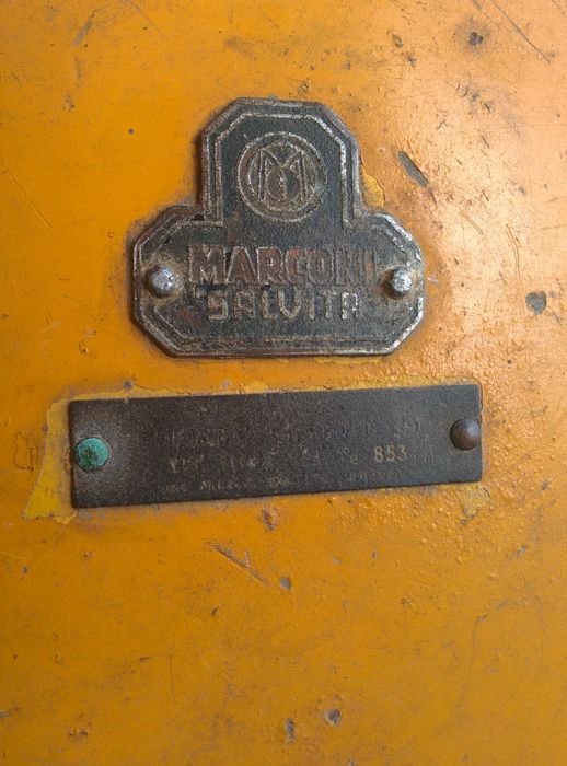 Radio MARCONI SALVITA III  de salvavidas. Vintage 1960's Radioamador