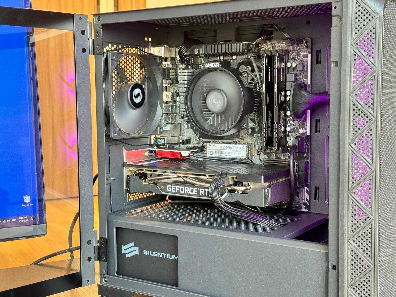 Komputer Ryzen 5600 / RTX 2060 Super / 16Gb DDR4 / M2 SSD 512Gb / 750W