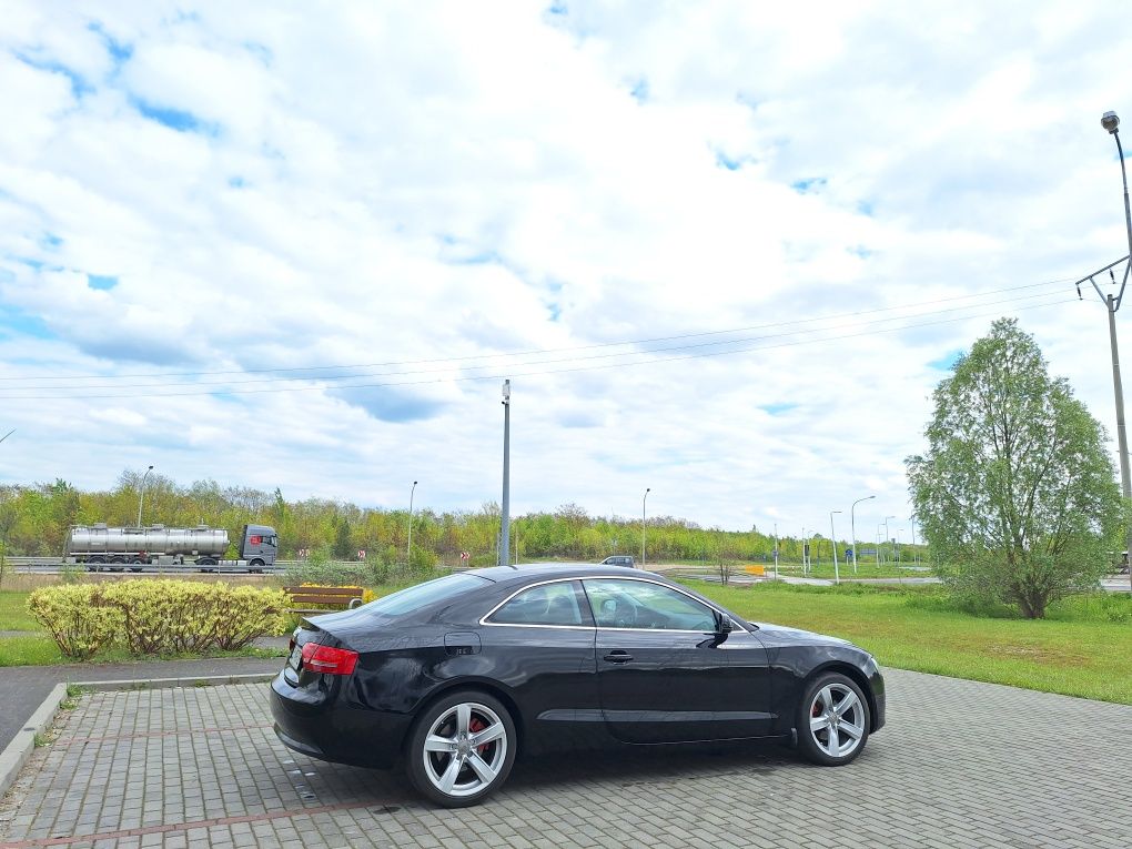 Audi a5 1.8 turbo 160km* 2011* salon polska* czarna* xenon* led* navi*