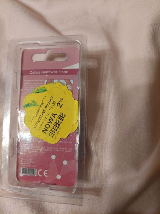 Wymienne pilniki do stóp wymienne głowice zakupione Netto