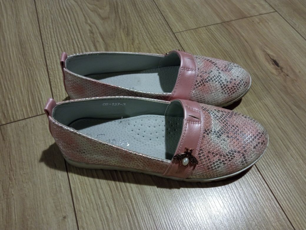 Buty skórzana wkładka 33