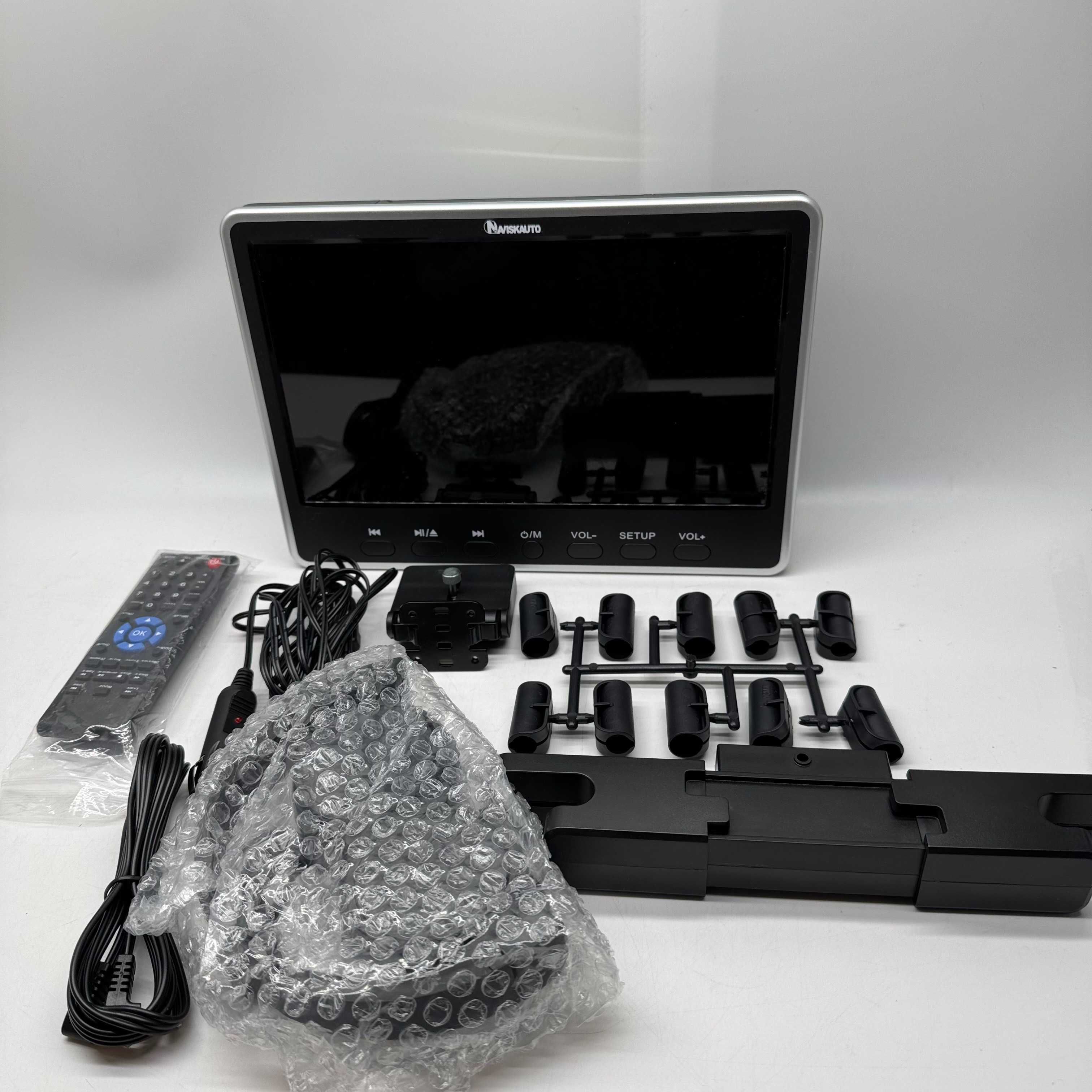 NAVISKAUTO BR1202B Samochodowy odtwarzacz DVD 10,1" słuchawki HDMI