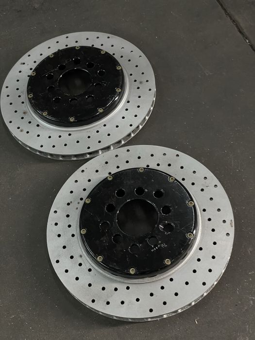 Discos bipartidos/flutuantes 320mm perfurados