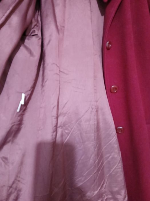 Casaco vermelho belíssimo