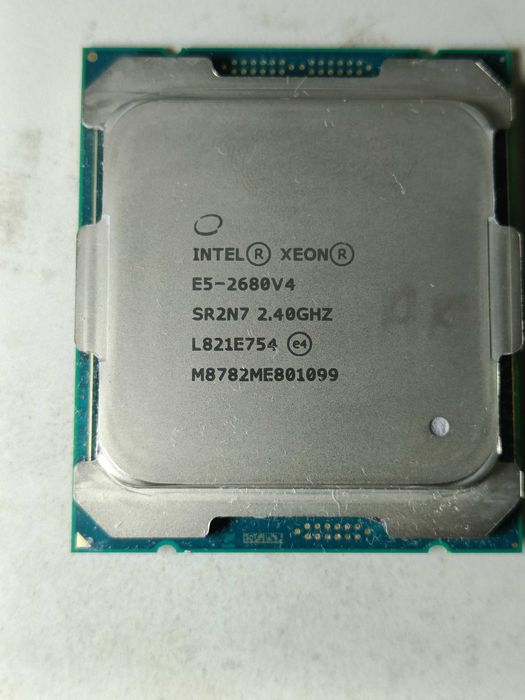 Процесор Intel Xeon E5-2680V4 LGA2011 - 14 ядер 28 потоків!