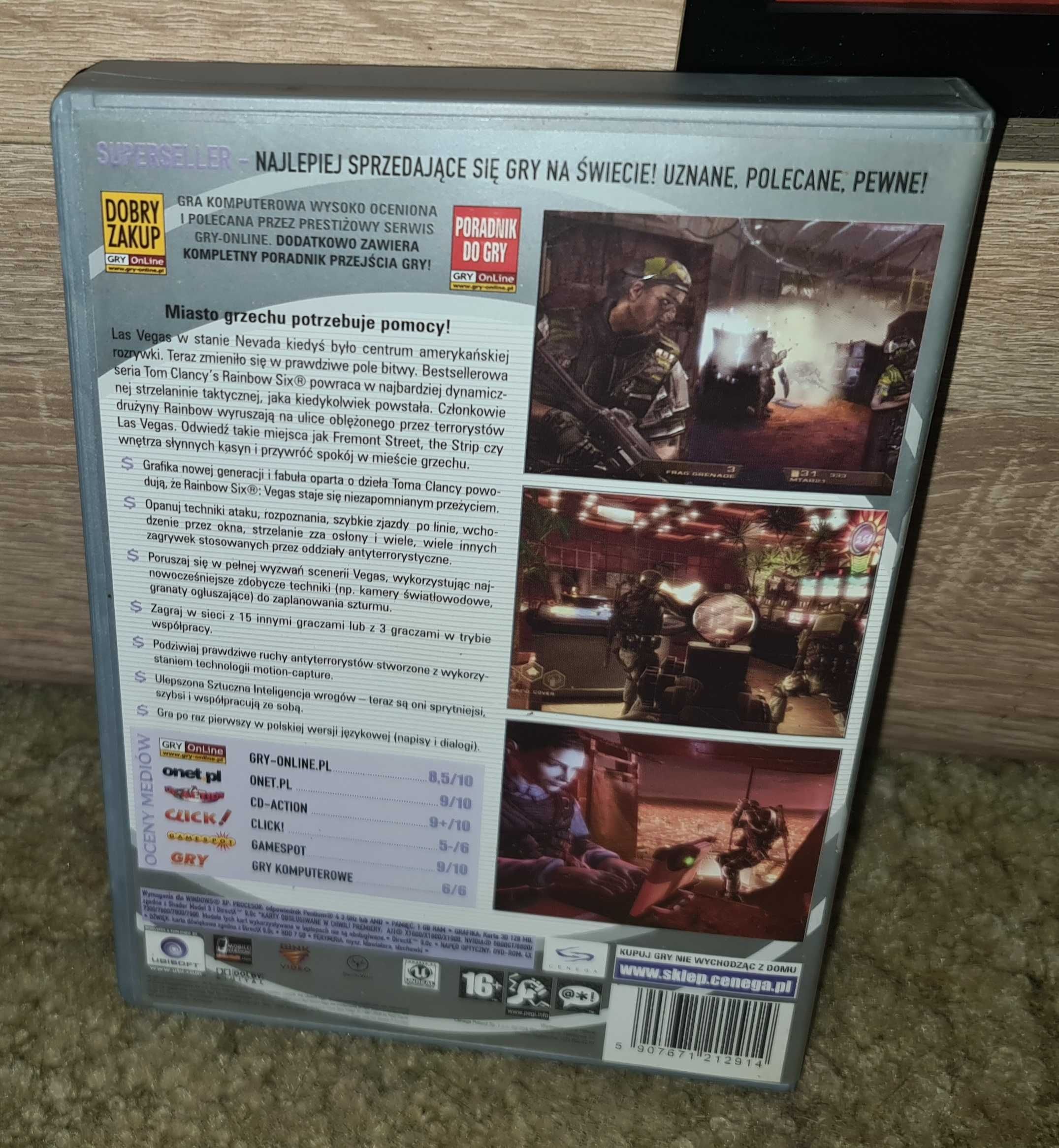 Tom Clancy's Rainbow Six Vegas / PC PL / DB-/