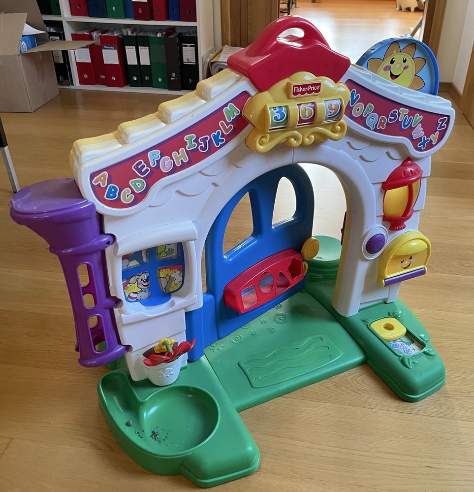 Fisher price learning home - wielki interaktywny domek