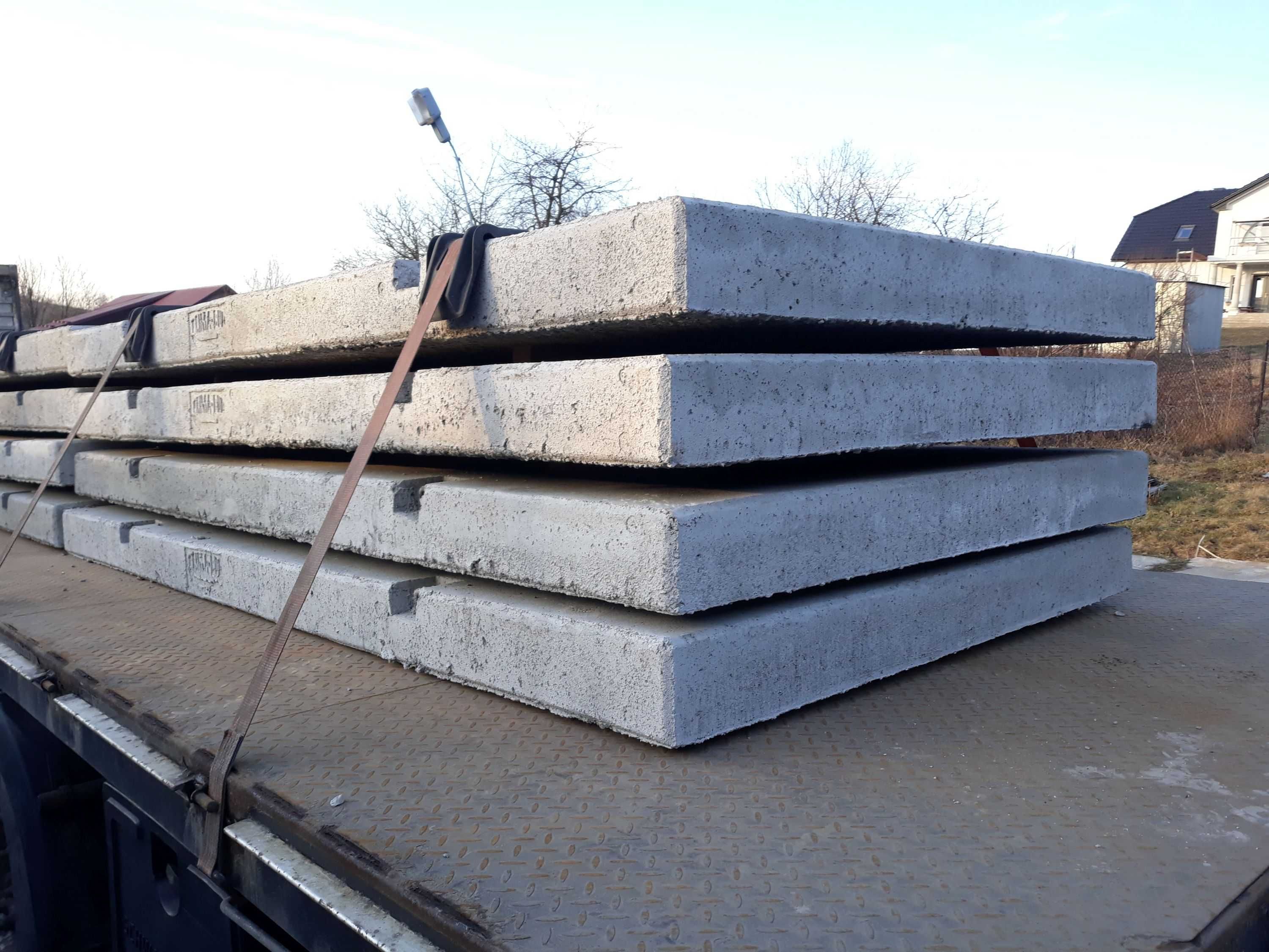 Płyty drogowe betonowe 300x150x15 podwójnie zbrojone nowe