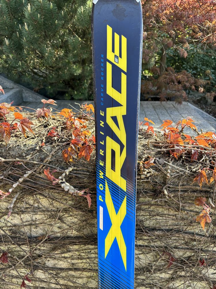 Narty Salomon X-RACE, FTF system, powerline 500, woodcore