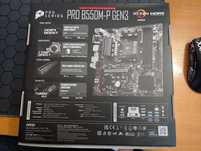 Материнська плата AM4 msi pro b550m-p gen3