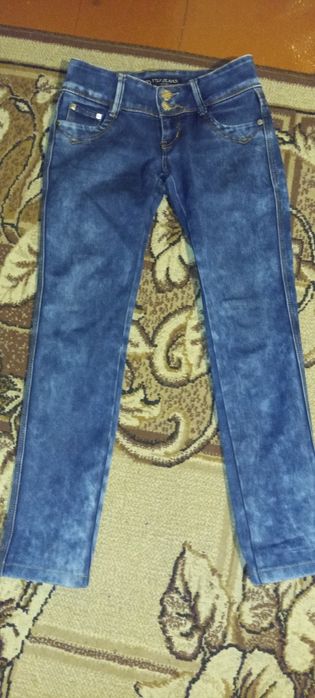 Штани джинсові теплі