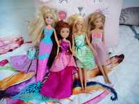 4 piękne  Lalki Barbie