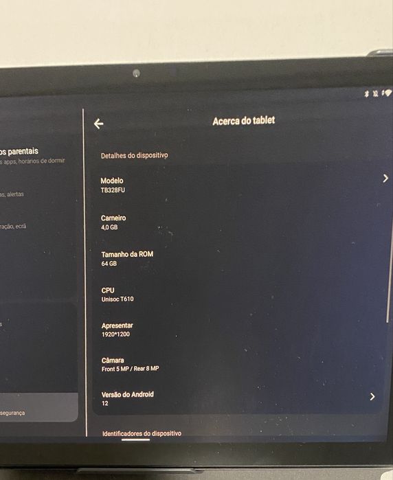 Lenovo Tab M10 (3rd Gen) 64Gb + Folio Case